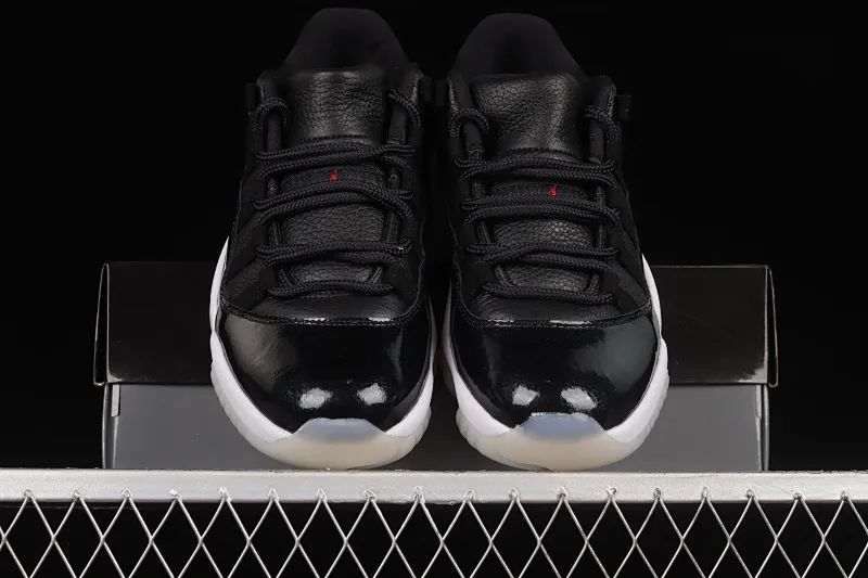 All Categories Air Jordan Jordan Series Basketball Shoes Air Jordan 11 Air Jordan 11 Retro Low "72-10" AJ11 Low-top Big Devil Sports Culture Basketball Shoes AV2187-001